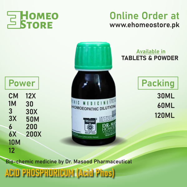 ACID PHOSPHORICUM (Acid Phos)