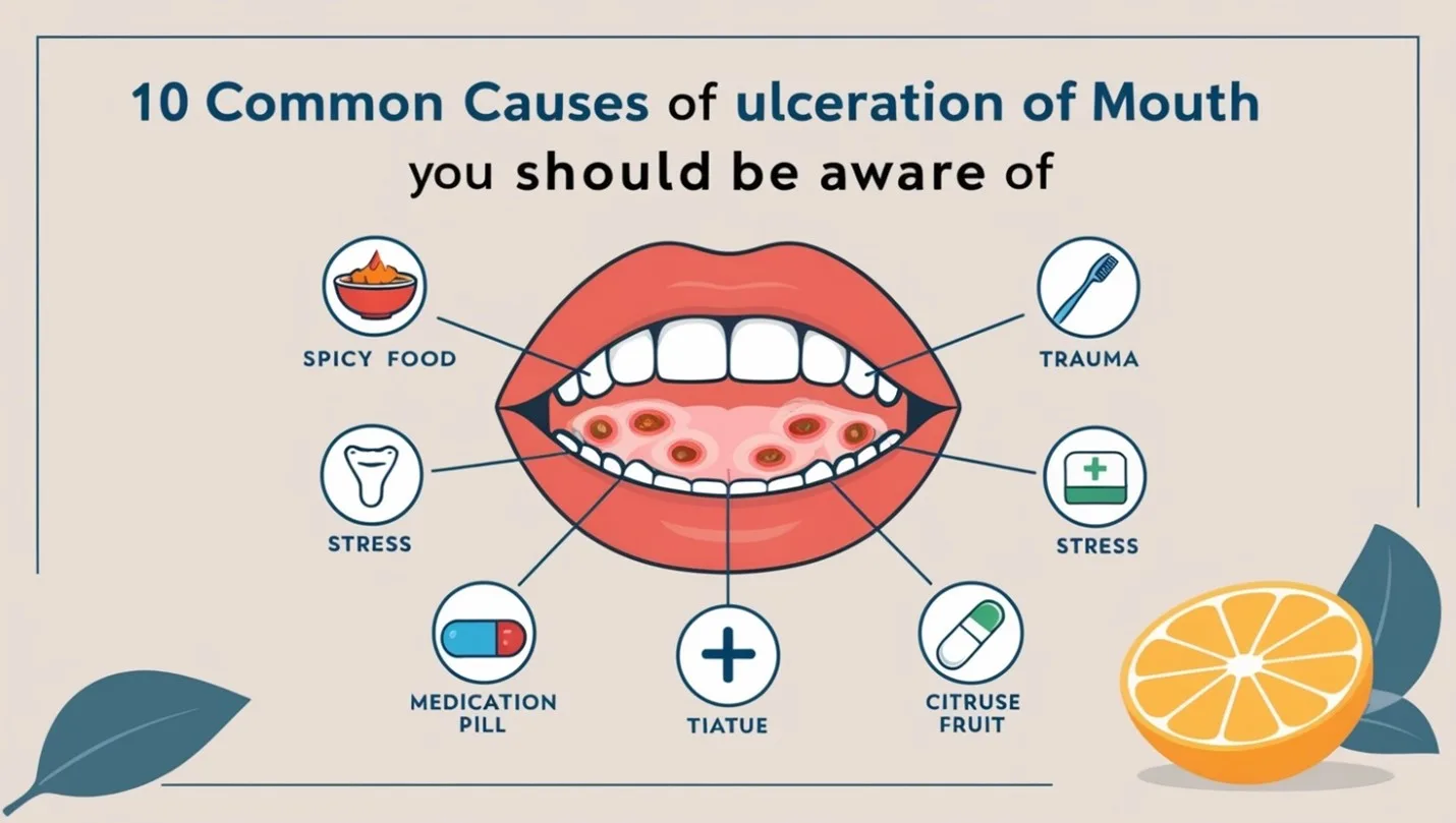 Image for Common Causes of Ulceration of Mouth